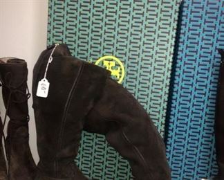 Tory Burch boots w/ boxes