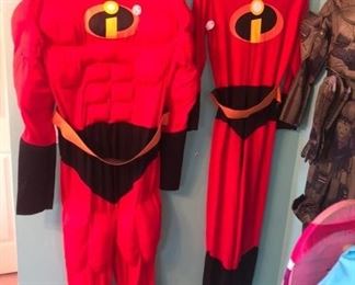 His and hers adult Incredibles costumes!