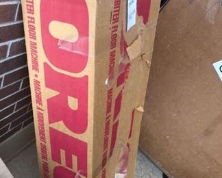 ORECK Orbital Floor Machine in box