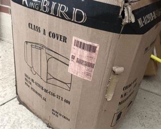 King Bird RV Class A cover in box