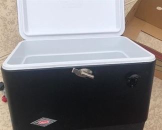 Coleman "Steel Belted" black cooler