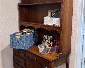 Vintage Desk w/ cabinet 
