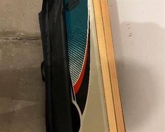 Corn hole game with travel bag