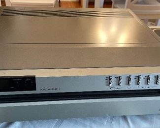 Vintage video disk player