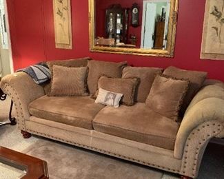 Ashley Furniture sofa with reversible cushions 