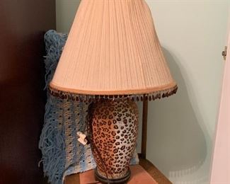 Cheetah Lamp 
