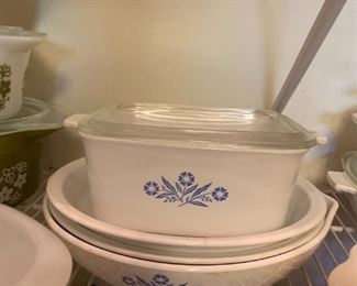 Cornflower Blue Pyrex 
