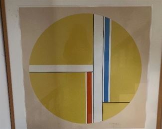 Art Ilya Bolotowsky 1907-1981 signed number 4 of 90