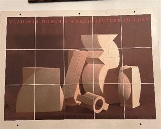 Advertising for Vladimir Donchik Architechure in Clay