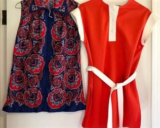 Paisley sleeveless top by Vera, double knit tunic by Jack Winter