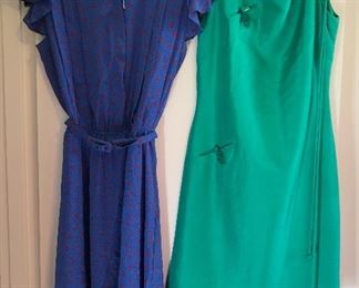 Still more dresses - right one is silk