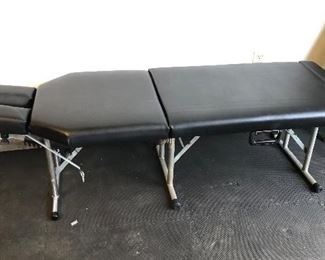 Portable treatment table by In-Line Products (as shown 68”L, 20.5”W, 17.5”H)