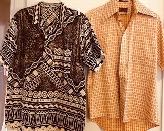 A few vintage men’s shirts