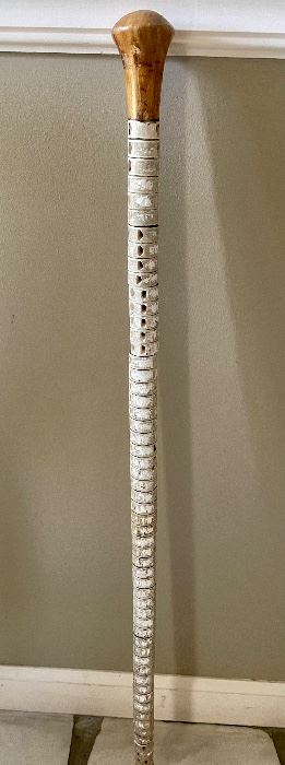Cane made from shark vertebrae 
Most unusual find!!