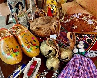Impressive collection of items from around the world