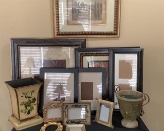 Black and Gold Frames