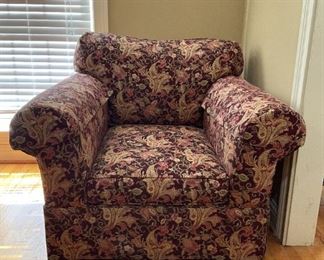 Comfy Floral Chair