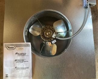 Roof Mounted Power Vent