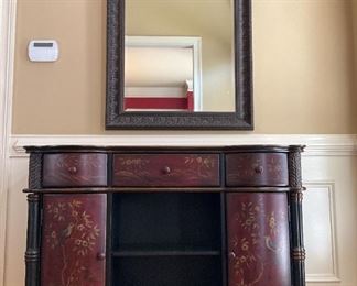Sideboard and Mirror