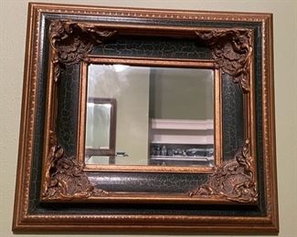 ornate bevel mirror