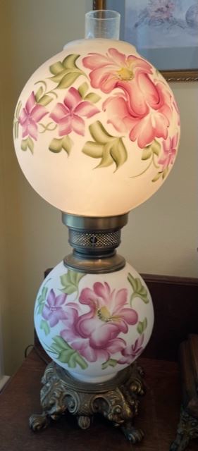 gone with the wind double shade lamp