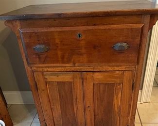 antique jelly cabinet