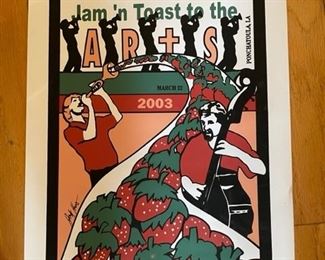 2003strawberry jam n toast poster