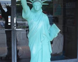 Cast Aluminum Statue of Liberty