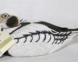45 - Old Squaw (Sea Duck) Drake miniature McDowell's 2006 original price $300 9 x 4
