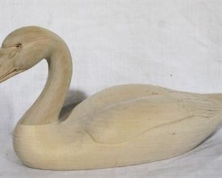 67 - Carved wood duck blank - 14 x 7

