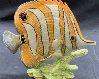 Vintage GOEBEL Porcelain Fish Figural Germany
