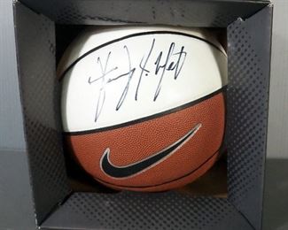 Frank Martin Kansas State University Autographed Basketball, And Kansas State License Plate Frame