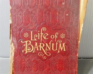 P.T. Barnum Books, Qty 2, Includes Life Of Barnum, And Struggles And Triumphs Forty Years Recollections