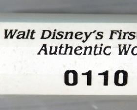 Disney's Pinocchio Film Cel, Wood Remnant From Disney's 1st Los Angeles Studio, Roy Disney Signed Poster, Disneyland Memorabilia, And More