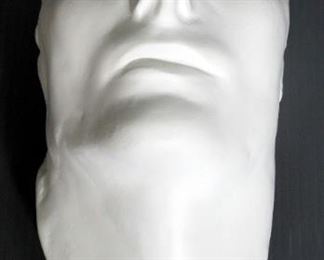 Napoleon Bonaparte Death Mask Cast, Approx 14.5" High