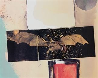 84	Robert Rauschenberg Offset Lithograph/Screenprint	Robert Rauschenberg (American, 1925-2008). Offset lithograph and screenprint titled Rays. Pencil signed and numbered 24/95, lower left. 53" x 39". Unframed. Dated 1973 in pencil on verso, with Printed at Styria Studio stamp on verso.
