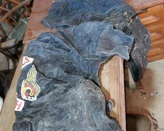 Harley Davidson Leathers by PLG - Jacket size 56, Pants size 34