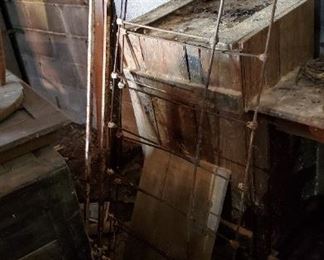 Antique Iron Bed Frame