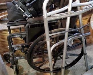 Veranda Wheelchair in great shape and Guardian Walker w/ 2 wheels