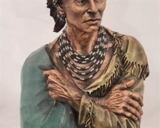 Legends "Enduring" Chief Black Hawk Sculpture