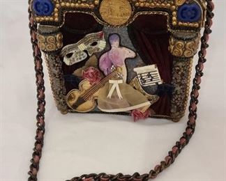 Mary Frances Theatre Themed Handbag Purse