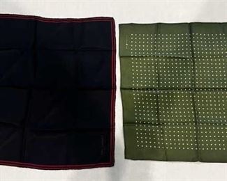 Ralph Lauren & Christian Dior Silk Pocket Squares