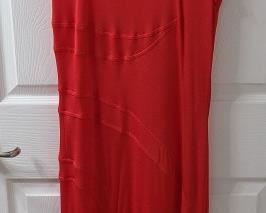 Gianni Versace Abito Donna Size 44 Red Dress