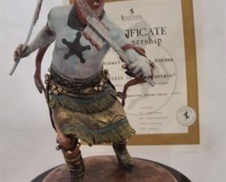 Legends "Spirit of the Mountain" Pardell Sculpture