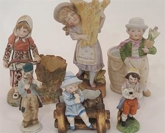 Large Lot of German Figurines