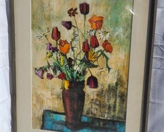Vintage Still Life Painting by Pierre Letellier
