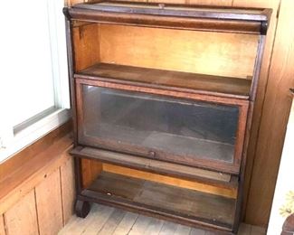 Antique Oak Barrister Bookcase