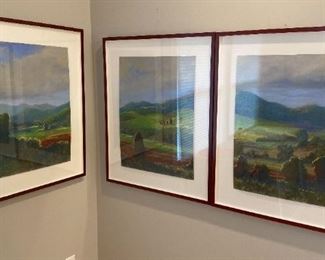 Mountains and Fields by Cynthia Moore Jones
