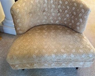 Mid century upholstered chair
