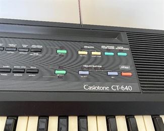 Casiotone keyboard